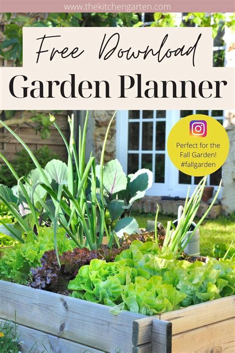 Plan your new garden this season. Free Printable Kitchen Garden Planning Guide | Vegetable ...