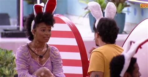 BBB 22 Natália e Eliezer discutem por causa do Monstro