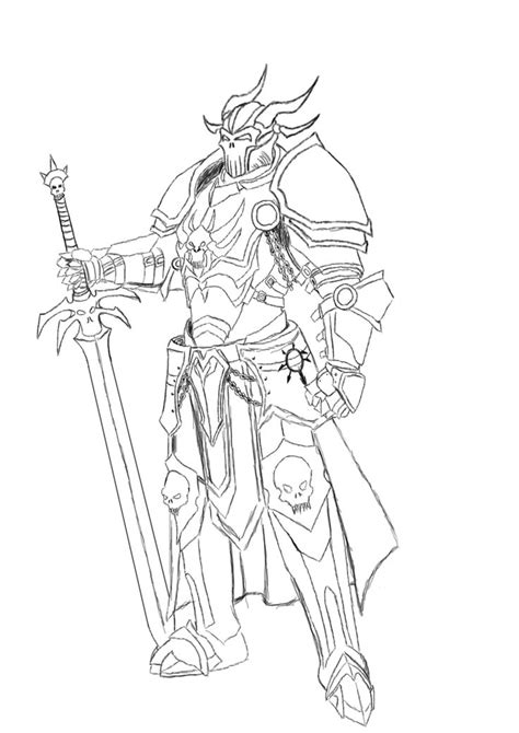 Fantasy Knight Sketch Wip Knight Drawing Drawings Creative Drawing