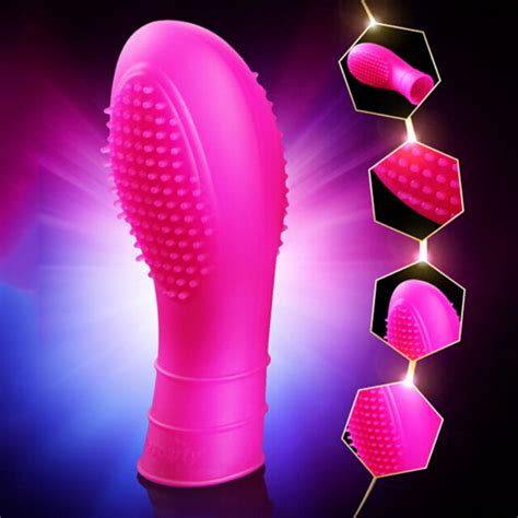 Waterproof Finger Condom Sleeve G Spot Soft Silicone Pleasure For Men Women Pink For Sale Online