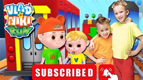 Vlad And Niki । Latest Games For Kids । Vlad And Niki Run Game For