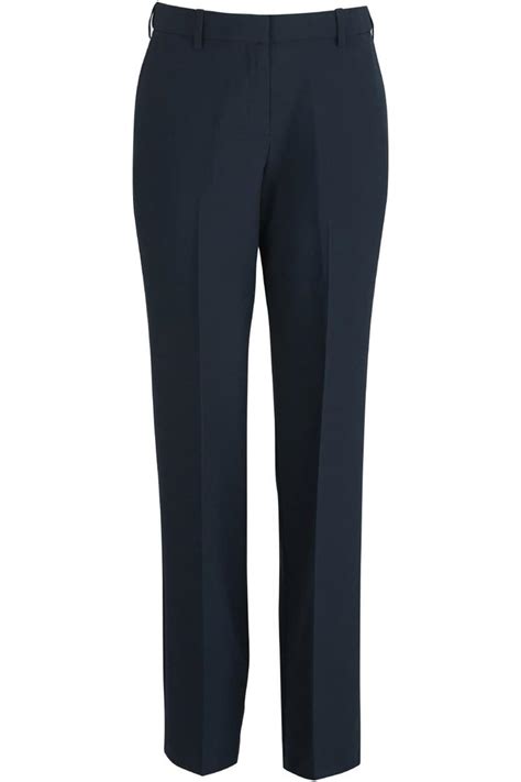Edwards Womens Flat Front Polyester Uniform Pants 8279
