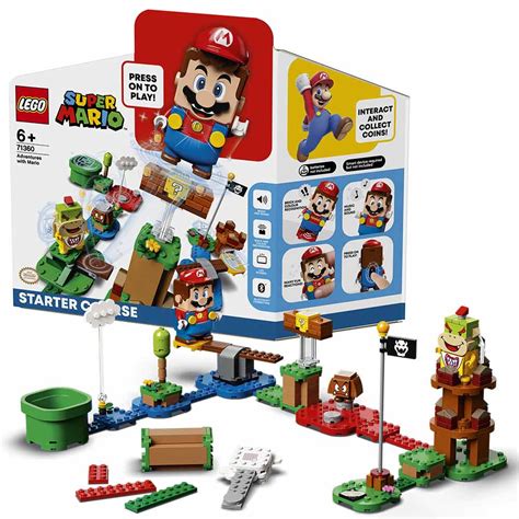 Nintendo Lego Super Mario Adventures With Mario Starter Set 71360