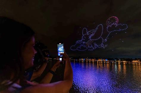 Disney's Epic New Drone Show: Disney Dreams That Soar A Nighttime