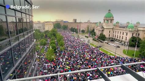 Tens Of Thousands Rally Against The Government One News Page Video