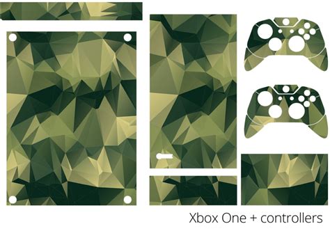 Camouflage Xbox Skin Sticker Tenstickers