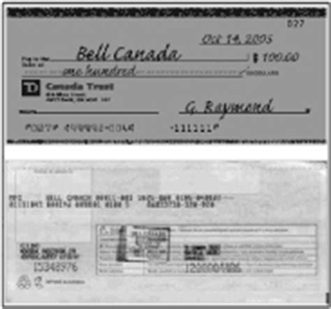 A voided check can be blank or partially filled. TD Canada Trust - Accounts - Overdraft Protection