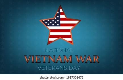 National Vietnam War Veterans Day Most Stock Illustration Shutterstock