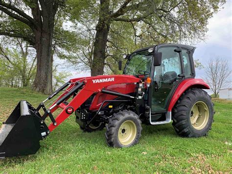 Yanmar Yt359c Tractor With Premium Cab And Loader Brookport Il