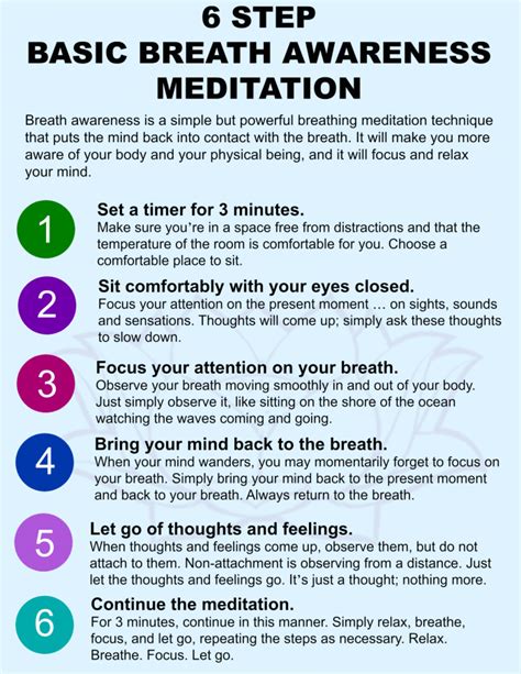How To Meditate {includes A Free Step By Step Printable Guide} The Diary Of A Frugal