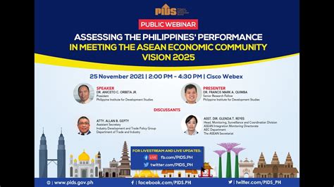 Assessing The Philippines Performance In Meeting The Asean Economic