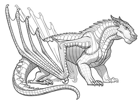 Rainwing Cute Wings Of Fire Coloring Pages Wings Of Fire All Together By Xthedragonrebornx