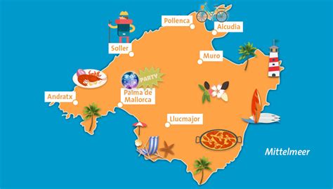 Diese interaktive karte von mallorca zeigt den stadtplan mit den wichtigsten sehenswürdigkeiten, stränden und yachthäfen. Infos & Routen: Mallorca mit dem Mietwagen | FTI Reiseblog