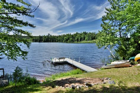 Northern Wisconsin Vacation Home Rental On Lower Clam Lake Clam Lake Wi
