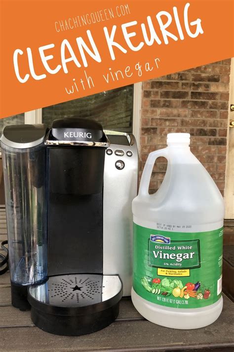 The reason i feel it is so important to clean your keurig coffee machine properly is because i after two years of faithfully using our keurig, to my dismay it broke. How to Clean A Keurig Coffee Maker with Vinegar | Cleaning ...