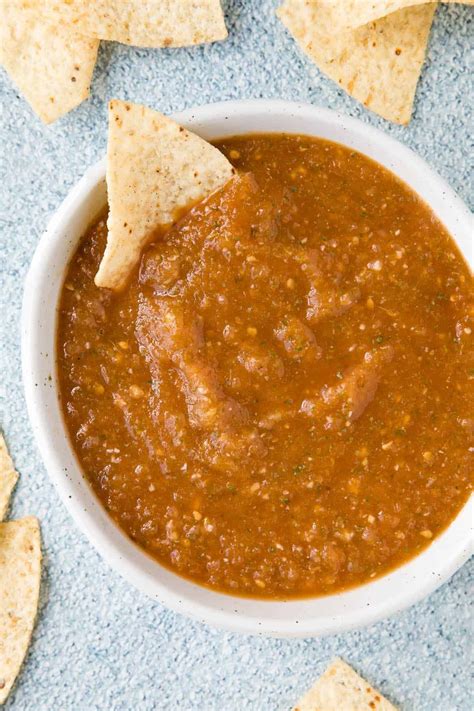 Salsa Ranchera: The Perfect Salsa - Chili Pepper Madness | Homemade salsa recipe, Mexican salsa 