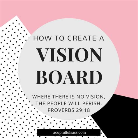 How To Create A Vision Board A Cup Full Of Sass