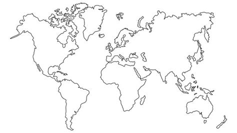 World Map Outline Images Browse 375464 Stock Photos Vectors And