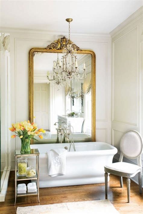 Antique Gold Bathroom Mirrors Rispa