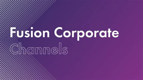 Fusion Corporate Channels For Digital Corporate Banking Finastra