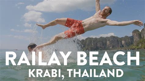 Railay Beach Krabi Thailand Youtube