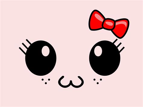 Kawaii Cute Faces Wallpapers Wallpaper Cave