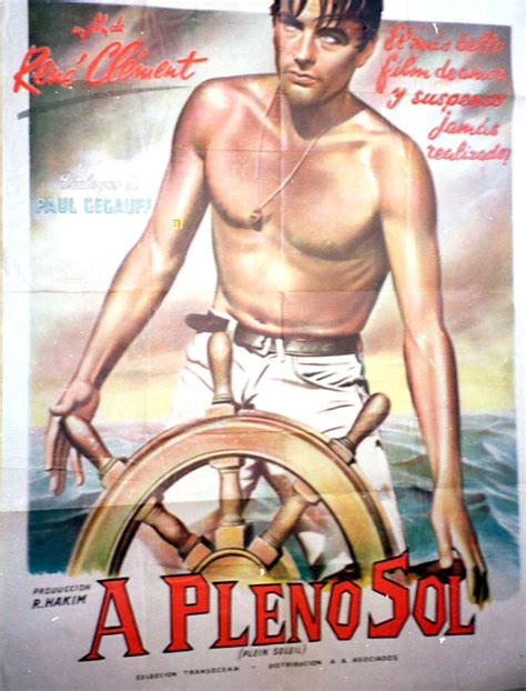A Pleno Sol Movie Poster Plein Soleil Movie Poster