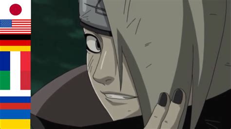 Deidara Saying Katsu In 7 Different Languages Naruto Shippuden