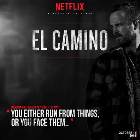 Netflixs El Camino A Breaking Bad Movie Official Poster Rbreakingbad