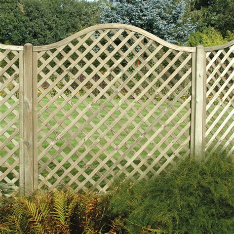 Omega Lattice Premium Quality Garden Fence Panel 1800mm X 1800mm
