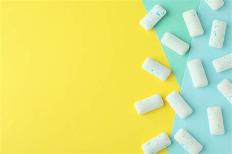 Premium Photo Concept Of Chewing Or Bubble Gum Space For Text