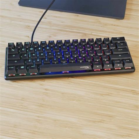 Hyperx Alloy Origins 60 Review Red Linear Switches Rgb 51 Off