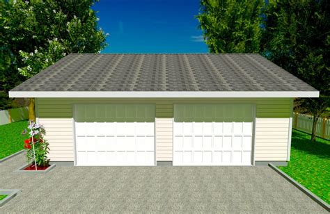 Maple 28 X 24 Side Gable Roof Garage Kit Kb Prefab
