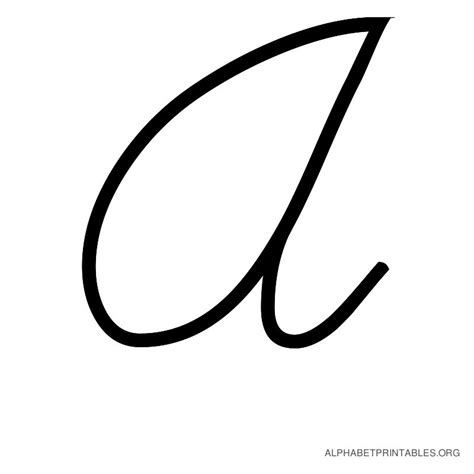 How to write an uppercase a in cursive. Printable Cursive Alphabets Uppercase | Alphabet ...