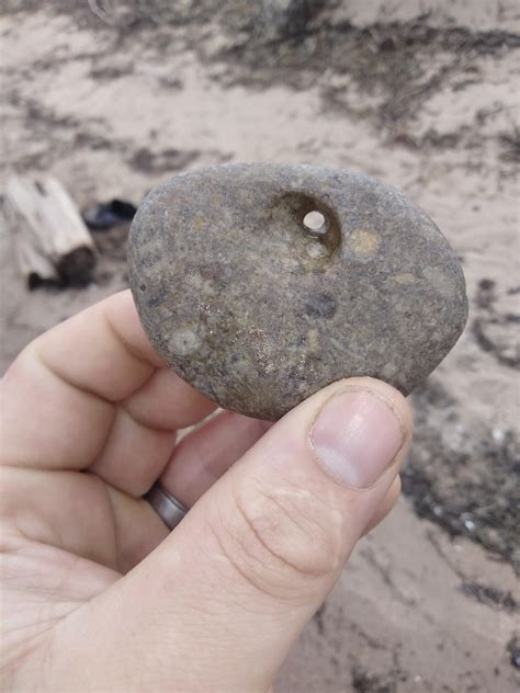 This Rock I Found On The Beach Has A Hole In It Mildlyinteresting
