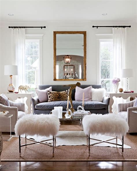 Oncedailychic Living Room Inspiration