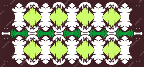 Premium Vector White And Light Green Abstract Pattern Motif Dark