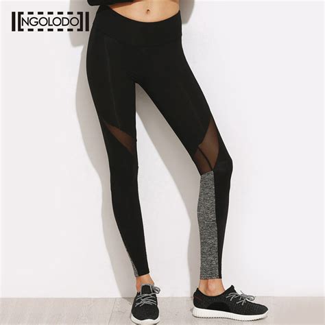 Ngolodo Women Casual Leggings Fitness Black Sexy Push Up Jeggings For Ladies Pants Elastic Color