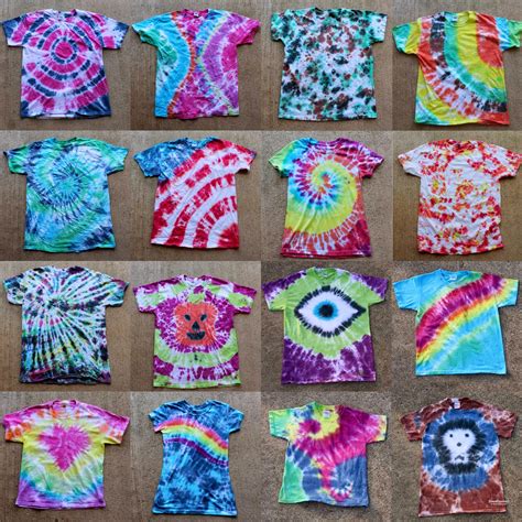 16 Awesome Tie Dye Shirts Patterns Easy Diy Matheson Memorial Library