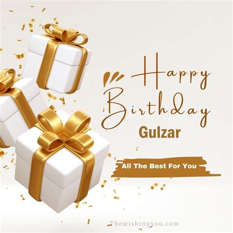 100 Hd Happy Birthday Gulzar Cake Images And Shayari