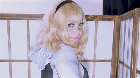 Spider Gwen Gives You A Pov Eye Contact Blowjob Part 1 Sweetdarling Xxx Videos Porno