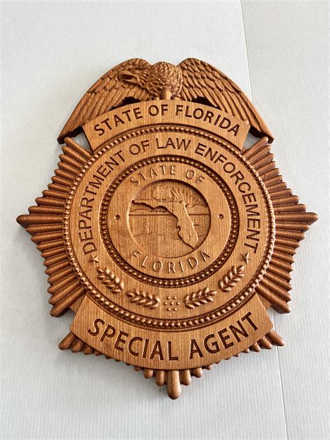 Florida Department of Law Enforcement Badge FDLE - Etsy