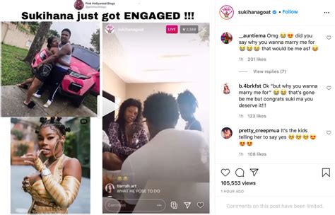 ‘why You Wanna Marry Me For ‘love And Hip Hop Miami Star Sukihana Gets Engaged On Instagram Live