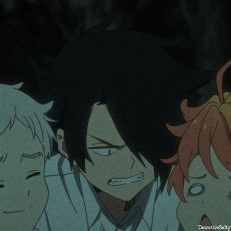 Ray Emma Tpn The Promised Neverland Matching Pfp Ajor Png