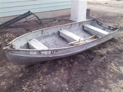 Cleat provided in the bow area for mooring purpose. 12 foot aluminum v bottom boat - Nex-Tech Classifieds