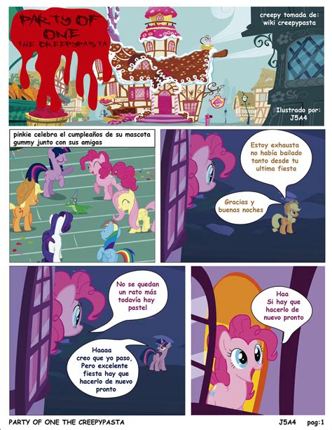 Mlp Party Of One Creepypasta Pag 1 By J5a4 On Deviantart