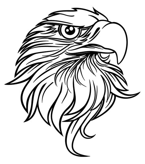 Coloring: American Bald Eagle | Rooftop Post Printables