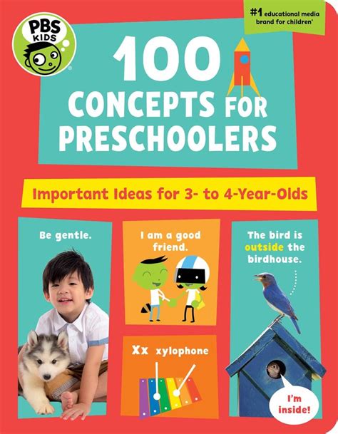 Pbs Kids 100 Concepts For Preschoolers Book By The Early Childhood
