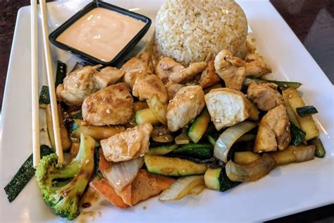 Maybe you would like to learn more about one of these? Hibachi Chicken and Vegetables Recipe - Japanese ...