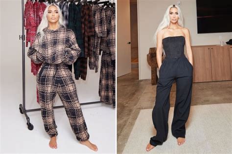 Kim Kardashians Petite Frame Vanishes Under Xs Sweatsuit In New Jaw